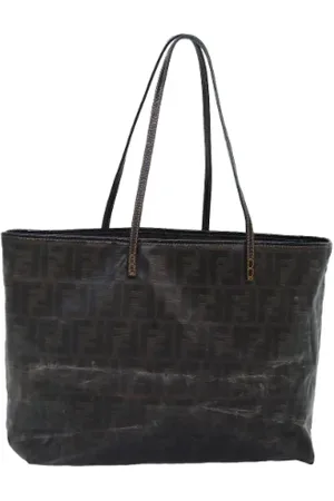 Fendi Femme, Pre-owned, Brun, Taille: ONE Size Pre-owned Toile cabas