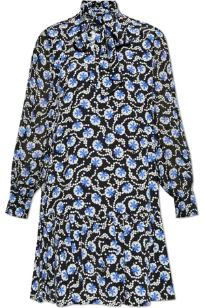 Diane von Furstenberg Femme, Robes, Bleu, Taille: 36 FR Robe Ami