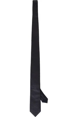 corneliani Homme, Accessoires, Gris, Taille: ONE Size Cravate en Soie Jacquard