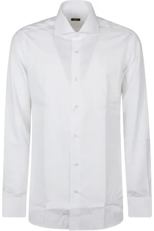 BARBA Homme, Chemises, Blanc, Taille: 3XL Chemise élégante à manches longues