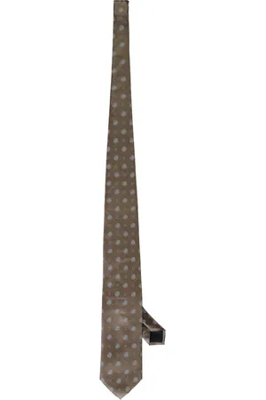corneliani Homme, Accessoires, Vert, Taille: ONE Size Cravate en Soie Jacquard