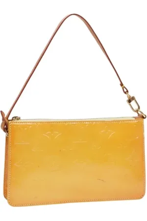 LOUIS VUITTON Femme, Pre-owned, Jaune, Taille: ONE Size Pre-owned Cuir pochettes-minaudieres