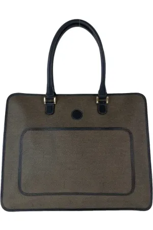 Fendi Femme, Pre-owned, Brun, Taille: ONE Size Pre-owned Toile sacs-main