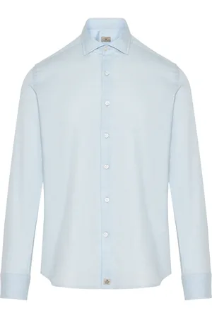 SONRISA Homme, Chemises, Bleu, Taille: L Chemise Écologique Lyocell/Laine