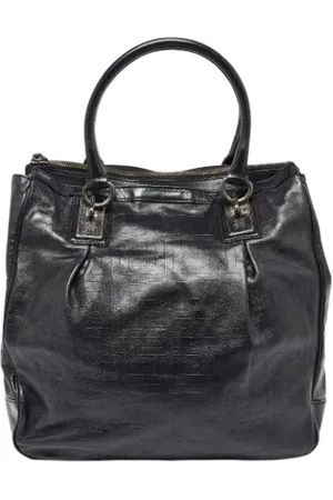 Givenchy Femme, Pre-owned, Noir, Taille: ONE Size Pre-owned Cuir cabas