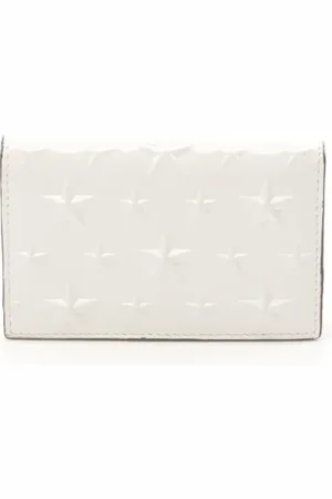 Jimmy Choo Femme, Pre-owned, Blanc, Taille: ONE Size Pre-owned Cuir petite-maroquinerie