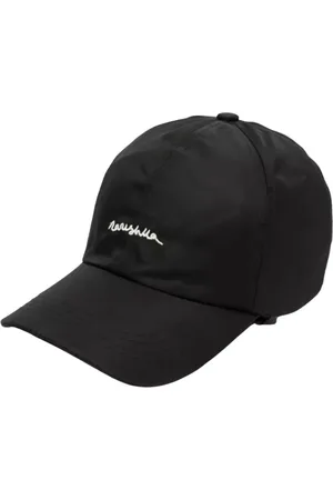 Nanushka Femme, Accessoires, Noir, Taille: ONE Size Casquette noire avec logo brodé
