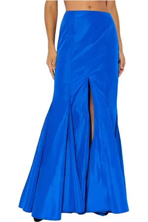 Cult Gaia Femme, Jupes, Bleu, Taille: 40 FR Jupe Maxi Bleue Style Jori