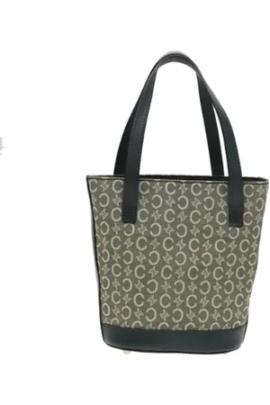 Céline Femme, Pre-owned, Vert, Taille: ONE Size Pre-owned Toile sacs-celine