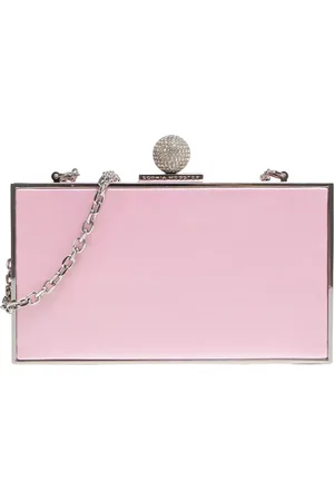 SOPHIA WEBSTER Femme, Sacs, Rose, Taille: ONE Size Pochette Rose en Satin Clara