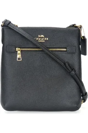 Coach Femme, Pre-owned, Noir, Taille: ONE Size Pre-owned Cuir sacs-ports-paule