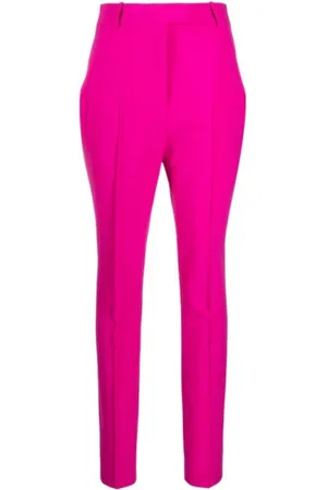 The Attico Femme, Pantalons, Rose, Taille: 36 FR Pantalon Slim-fit Rose