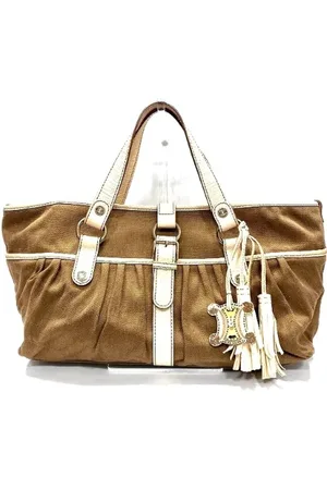 Céline Femme, Pre-owned, , Taille: ONE Size Pre-owned Toile sacs-main