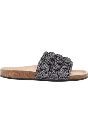 J.W.Anderson Femme, Chaussures, Gris, Taille: 41 EU Sandales Tissées Gris Foncé
