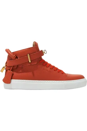 BUSCEMI Femme, Chaussures, , Taille: 37 EU Baskets montantes en cuir avec logo