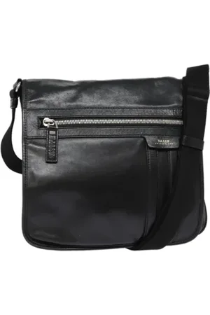 Bally Unisex, Pre-owned, Noir, Taille: ONE Size Pre-owned Cuir sacs-ports-paule
