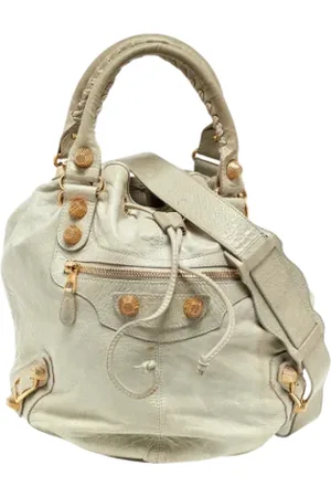 Balenciaga Femme, Pre-owned, Gris, Taille: ONE Size Pre-owned Cuir sacs-main