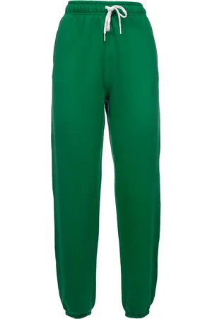 Ralph Lauren Femme, Pantalons, Vert, Taille: 36 FR Pantalon de jogging avec logo emblématique