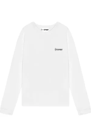 Opéra Sport Femme, Tops, Blanc, Taille: 36 FR T-shirt à Manches Longues en Coton