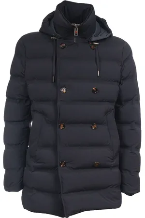 Kired Homme, Vestes, Bleu, Taille: M Veste matelassée à capuche