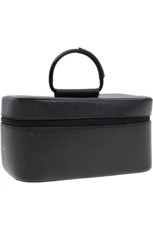 Gucci Femme, Pre-owned, Noir, Taille: ONE Size Pre-owned Cuir trousses-de-toilette