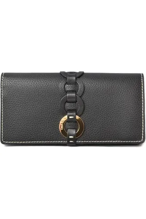 Chloé Femme, Pre-owned, Noir, Taille: ONE Size Pre-owned Cuir petite-maroquinerie