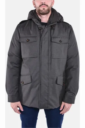 MOORER Homme, Vestes, Vert, Taille: L Doudoune en Duvet Imperméable