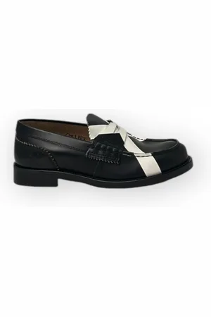 College Femme, Chaussures, Noir, Taille: 36 EU Mocassins Classiques pour Style