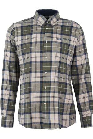 Barbour Homme, Chemises, Gris, Taille: 2XL Casual Chemises