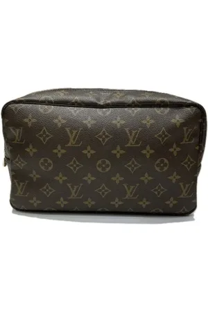 LOUIS VUITTON Femme, Pre-owned, Brun, Taille: ONE Size Pre-owned Tissu trousses-de-toilette