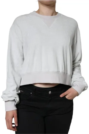 Dolce & Gabbana Femme, Pulls, Blanc, Taille: 36 FR Pull en nylon blanc extensible