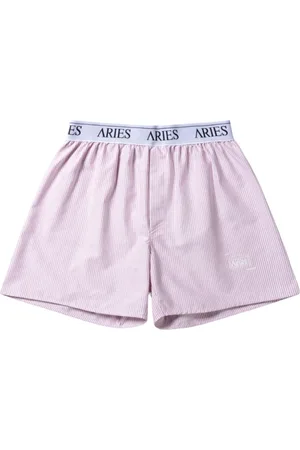 ARIES Homme, Shorts, Rouge, Taille: L Shorts Boxer Temple