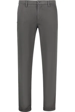 RE-HASH Homme, Pantalons, Gris, Taille: W32 Pantalon homme Core