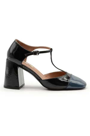 Bibi Lou Femme, Chaussures, Noir, Taille: 38 EU Chaussure Decoltè à Talon Style Charleston