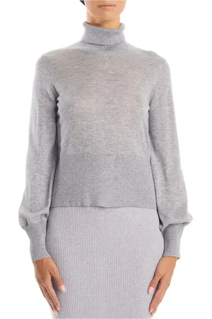 Alessia Santi Femme, Pulls, Gris, Taille: 38 FR Pulls Gris pour Femmes