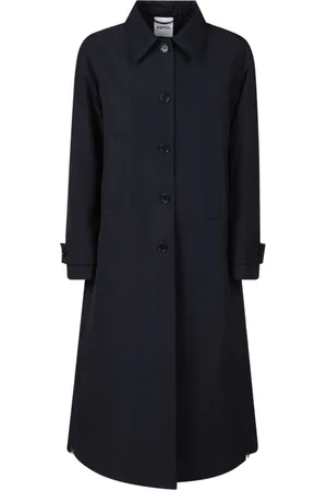 Aspesi Femme, Manteaux, Bleu, Taille: 42 FR Manteau Classique Bleu Marine