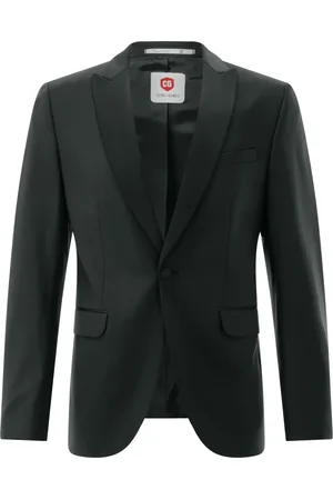 Carl Gross Homme, Vestes, Noir, Taille: M Veste de Mariage Élégante