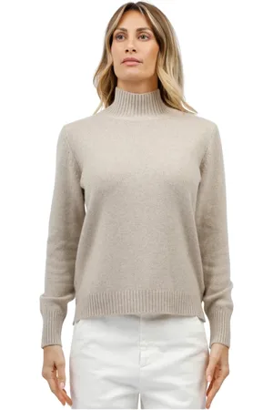 Gran Sasso Femme, Pulls, , Taille: 40 FR Pull col roulé avec fentes latérales