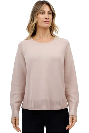 Gran Sasso Femme, Pulls, Rose, Taille: 40 FR Pull col rond