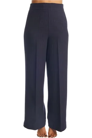 Alessia Santi Femme, Pantalons, Bleu, Taille: 40 FR Pantalon Élégant pour Femmes