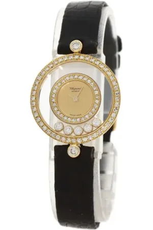 Chopard Femme, Pre-owned, Jaune, Taille: ONE Size Pre-owned Or jaune montres