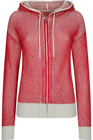 add Femme, Pulls, Rouge, Taille: 36 FR Gilet EN Côte Double Face