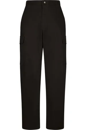 add Homme, Pantalons, Noir, Taille: L Pantalon EN Coton Stretch