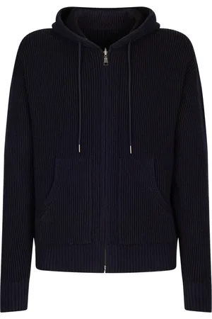 add Homme, Pulls, Bleu, Taille: XL Gilet EN Côte Double Face