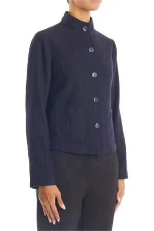 Alessia Santi Femme, Vestes, Bleu, Taille: 38 FR Collection de Vestes Élégantes