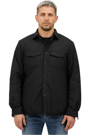 MC2 SAINT BARTH Homme, Vestes, Noir, Taille: L Veste Chalet Légère en Nylon