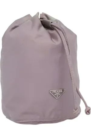 Prada Femme, Pre-owned, Violet, Taille: ONE Size Pre-owned Nylon trousses-de-toilette