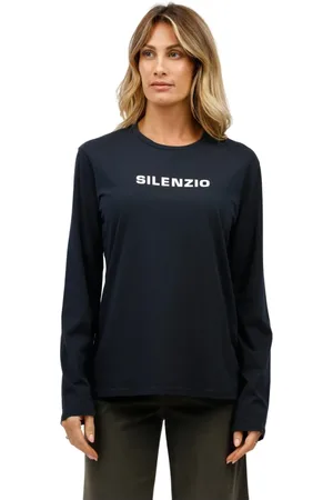 Aspesi Femme, Tops, Bleu, Taille: 42 FR T-shirt à manches longues