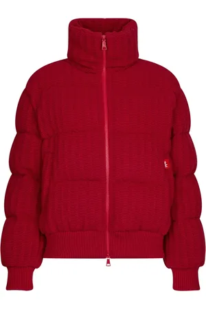 add Femme, Vestes, Rouge, Taille: 36 FR Bomber EN EN Bubble UP Maille