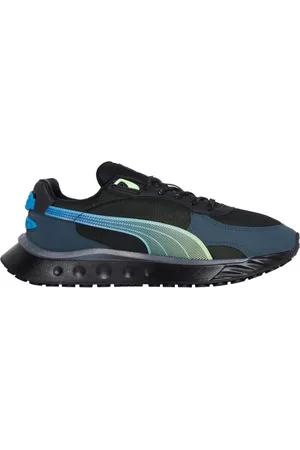 PUMA Homme, Sport, Multicolore, Taille: 41 EU Wild Rider LS Baskets Textile